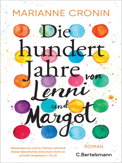 Title details for Die hundert Jahre von Lenni und Margot by Marianne Cronin - Wait list
